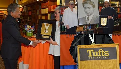 Was Anand Mahindra's father the first Indian graduate in Boston, 75 years ago?