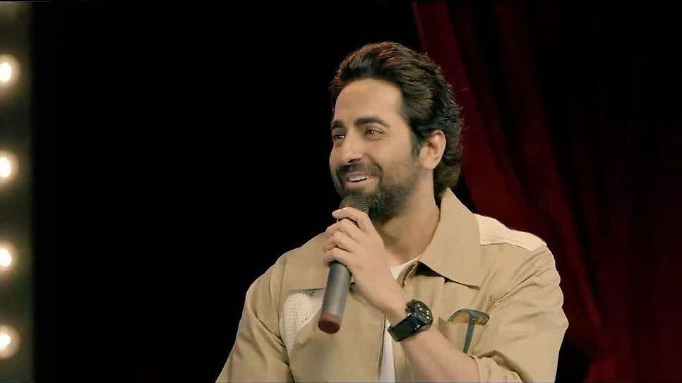 Watch: Ayushmann Khurrana breaks stereotypes in unique stand up act for 'Anek'