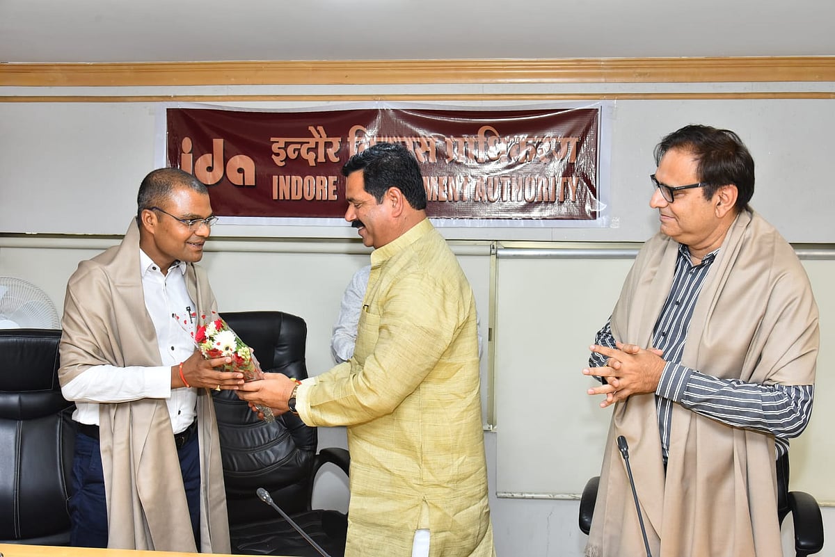 Indore Development Authority CEO Ahirwar takes charge