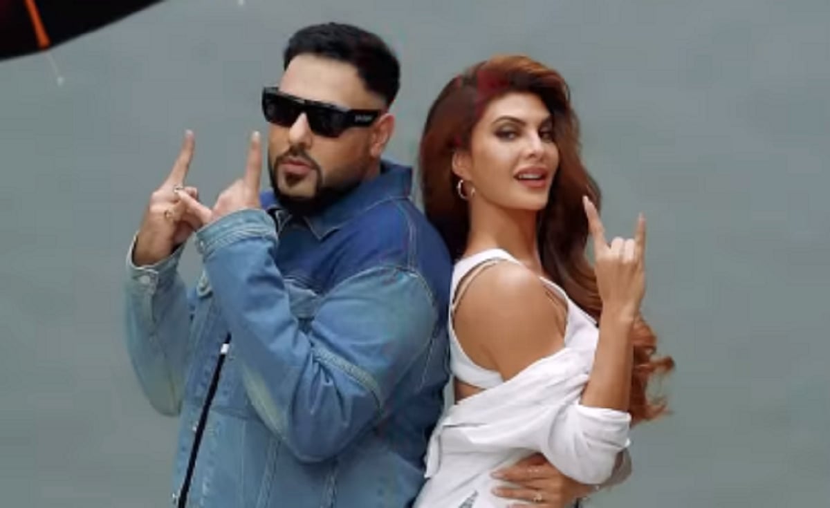 Watch: Jacqueline Fernandez shares a fun BTS video with Badshah