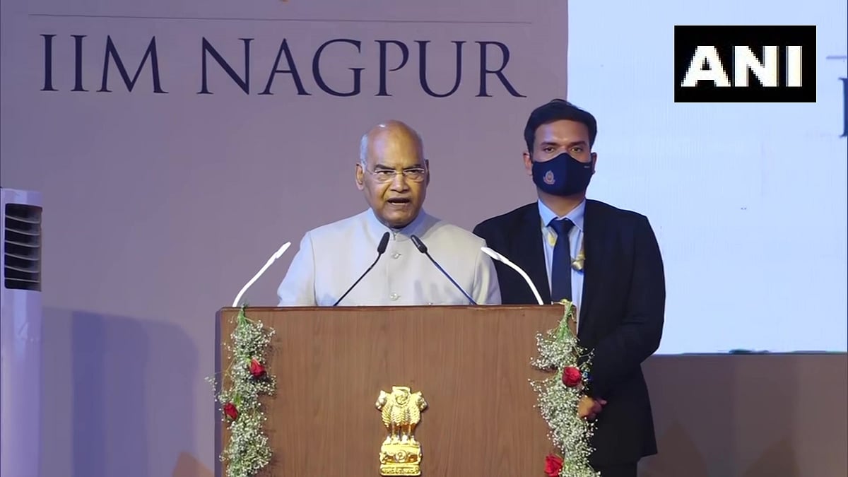 Nagpur: President Kovind calls for mindset of becoming job-creators, instead of job-seekers