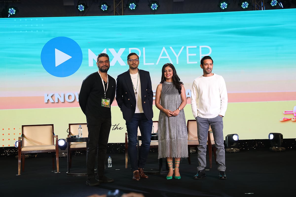 L-R, Gautam Talwar, Ali Fazal,Atika Farooqui,Vikrant Massey
