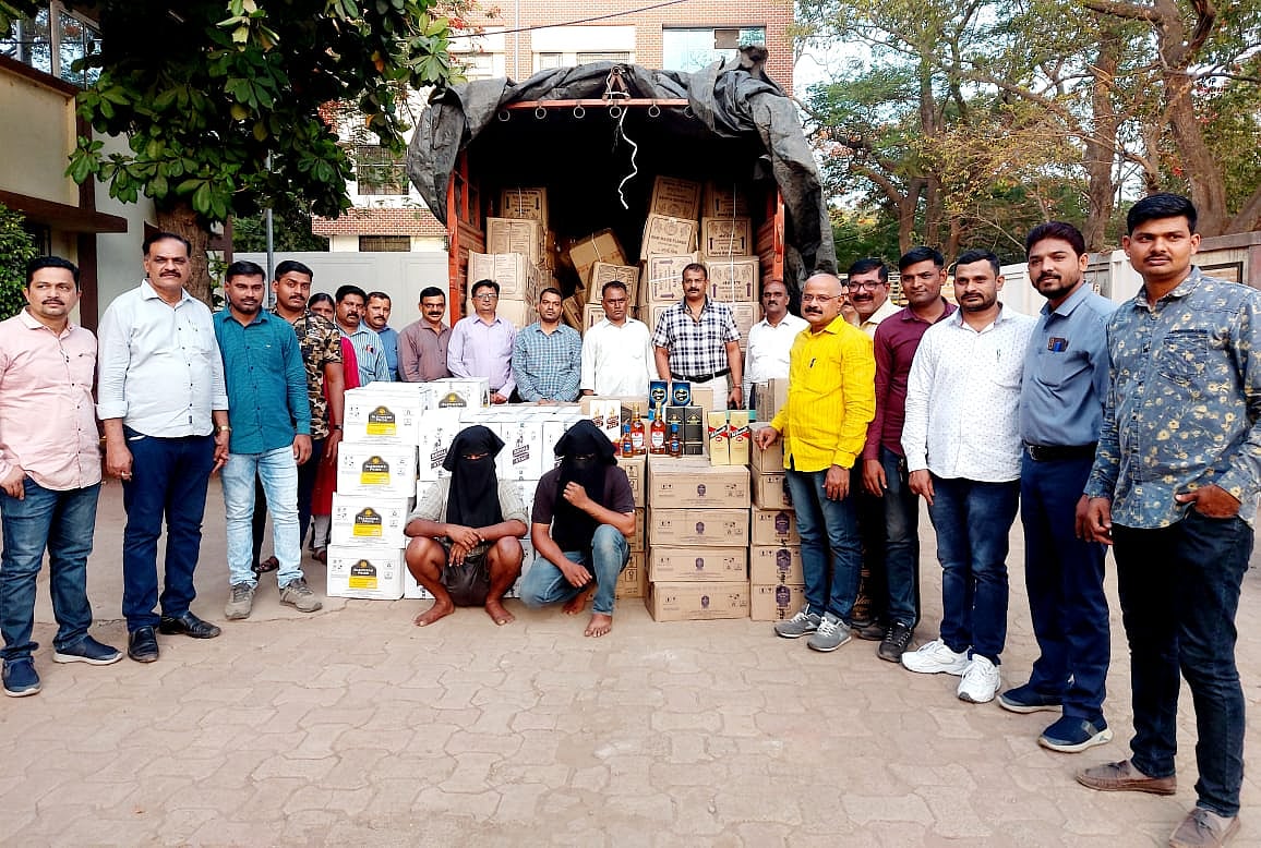 Thane: Foreign liquor worth Rs 8,75,000 seized in Bhiwandi by excise dept | Prashant Narvekar