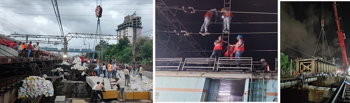 Mumbai: Western Railway successfully completed the work of re-girdering