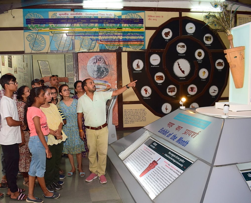 Bhopal: ‘Khekhda’, Baiga wooden mask is exhibit of the month at IGRMS

