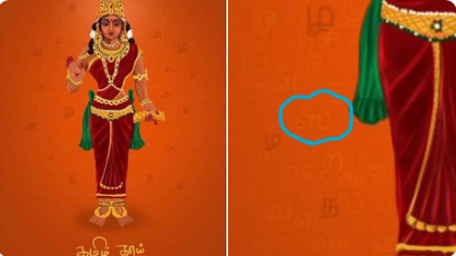 Tamil Nadu BJP chief Annamalai shares image of Tamilanangu; DMK reacts to Sanskrit alphabet in picture