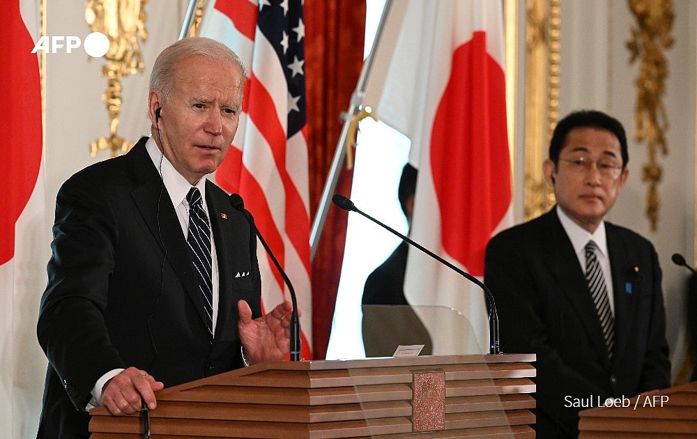 President Biden says the US would defend Taiwan militarily if Beijing invaded the self-ruled island | AFP