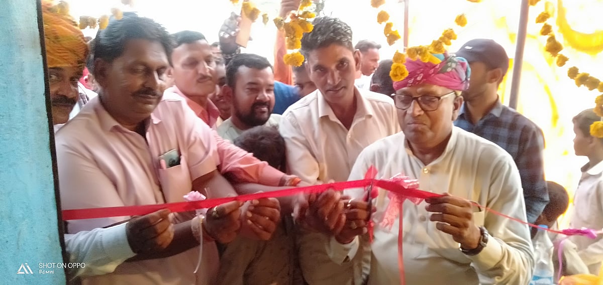 Garoth: Dhakad inaugurates fair price shop at Banjari village