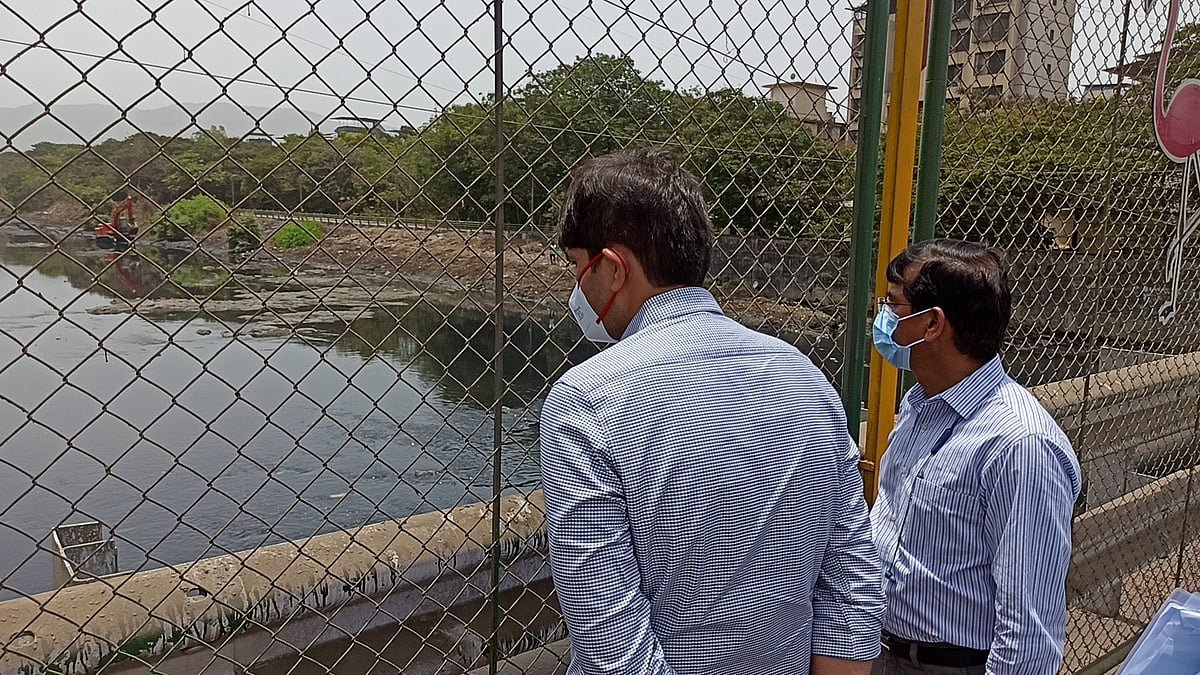 Navi Mumbai civic chief Abhijit Bangar inspects pre-monsoon works in two wards