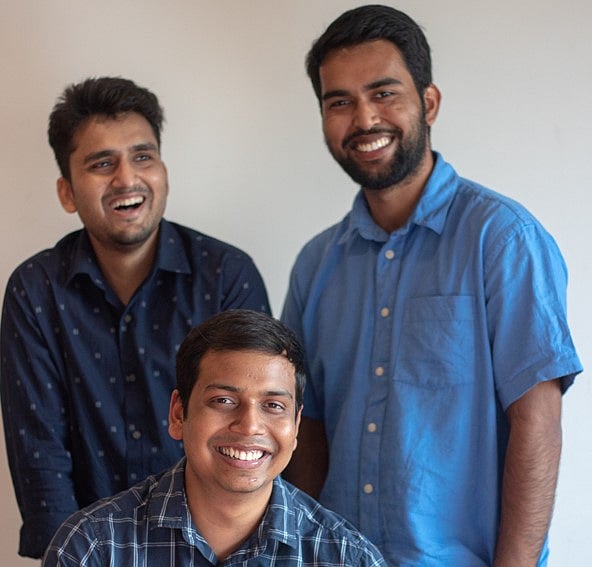 Shopflo provides a platform which allows D2C brands to improve their checkout experience at their own websites and improve conversion rates.
/Shopflo Co-Founders (L to R): Ankit Bansal, Ishan Rakshit, Priy Ranjan (below) | 