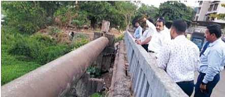 Navi Mumbai: PMC chief inspects pre-monsoon preparation in all four wards