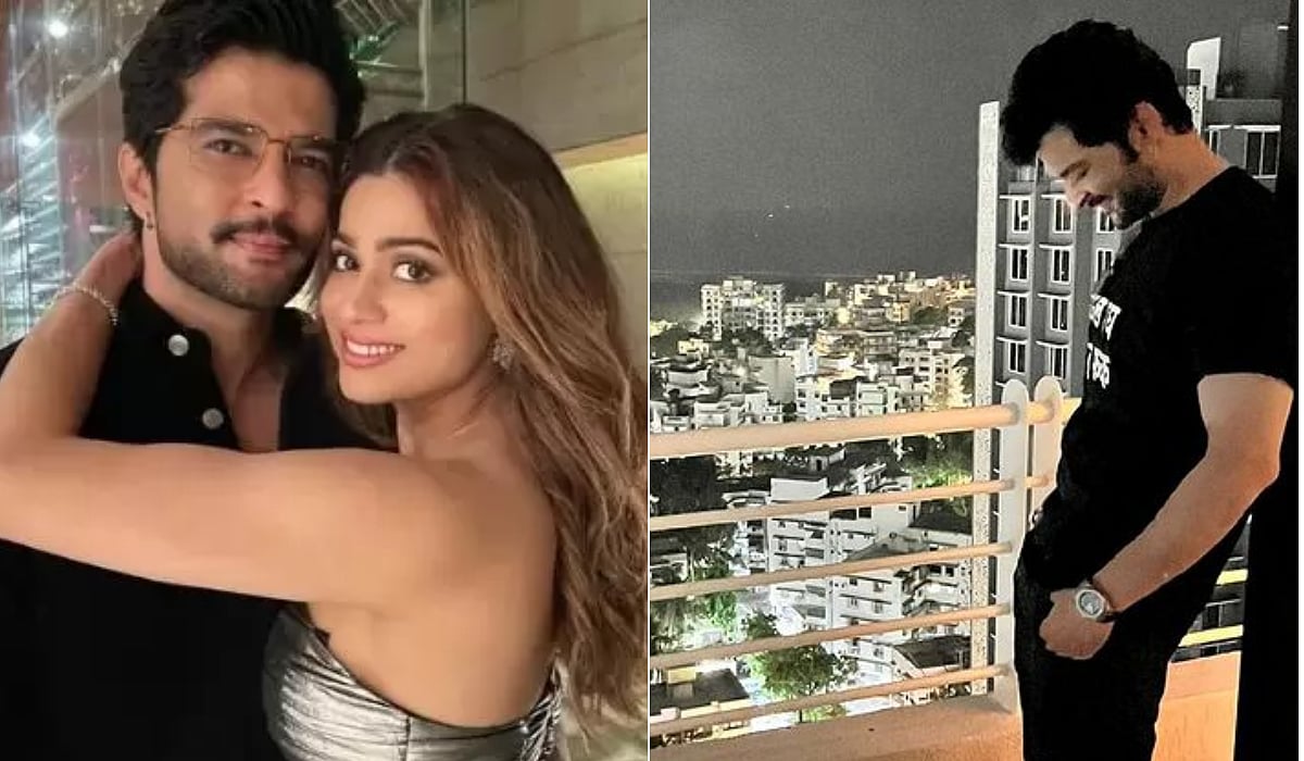 Shamita Shetty's beau Raqesh Bapat moves back to Mumbai, shares first photo from new home