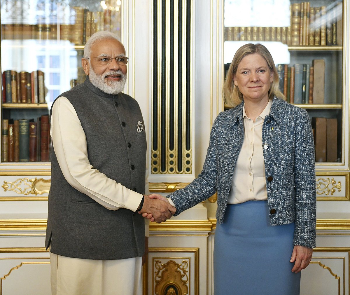 PM Modi meets Swedish counterpart in Denmark, as part of outreach to Nordic nations
