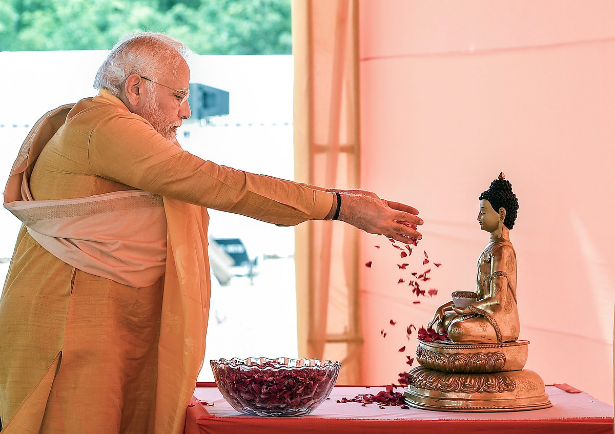 PM Modi leaves for home after concluding day-long visit to Nepal's Lumbini on Budhha Purnima: Highlights 