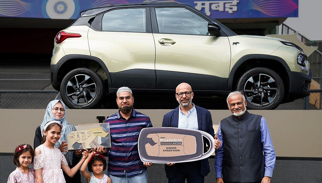 Tata Motors announces the Auction winner of its Tata Punch Kaziranga Edition