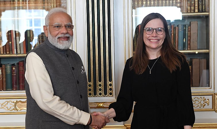 PM Narendra Modi holds talks with Iceland PM Katrin Jakobsdottir, discusses boosting ties in areas like trade, energy, fisheries
