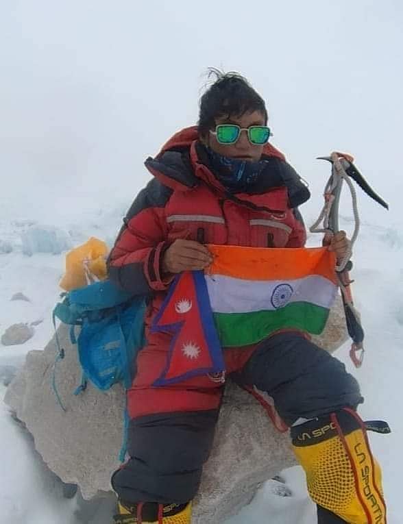 Mountaineer Piyali Basak, from Chandannagar, West Bengal | Twitter