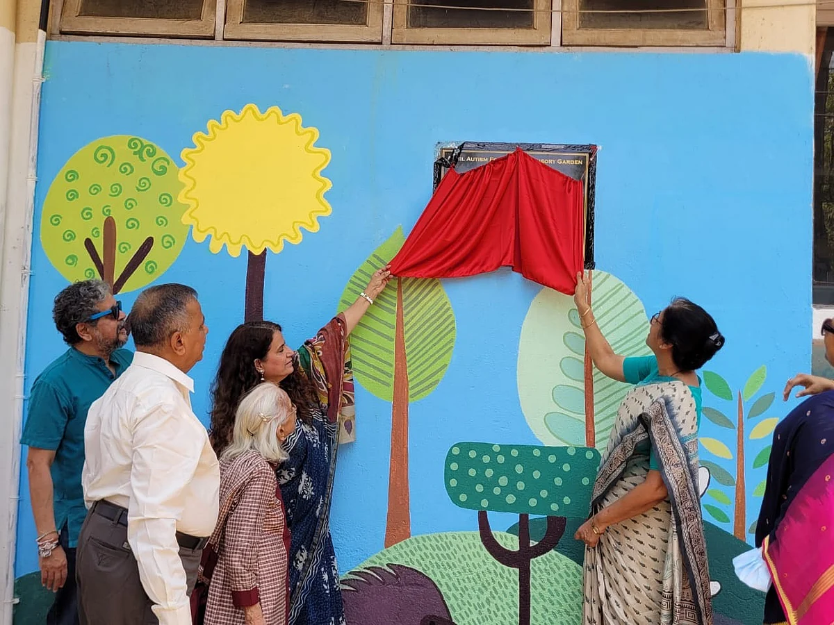 This garden is a unique sensory garden which has elements that stimulate various senses through play which leads to the development of the child’s brain.