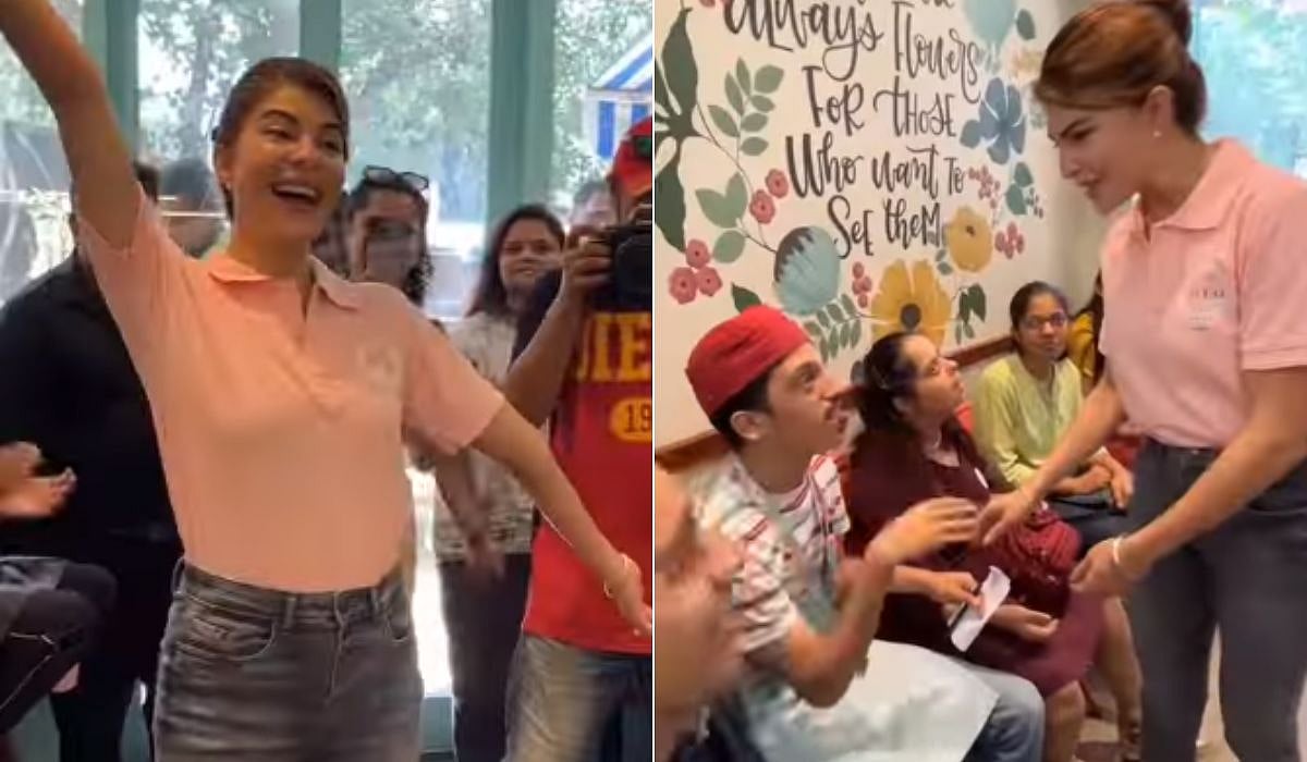 Watch: Jacqueline Fernandez celebrates Autism Pride Day with autistic adults