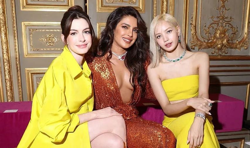 Priyanka Chopra Jonas, Anne Hathaway, and BLACKPINK's Lisa dazzle at Bulgari's high jewellery event 