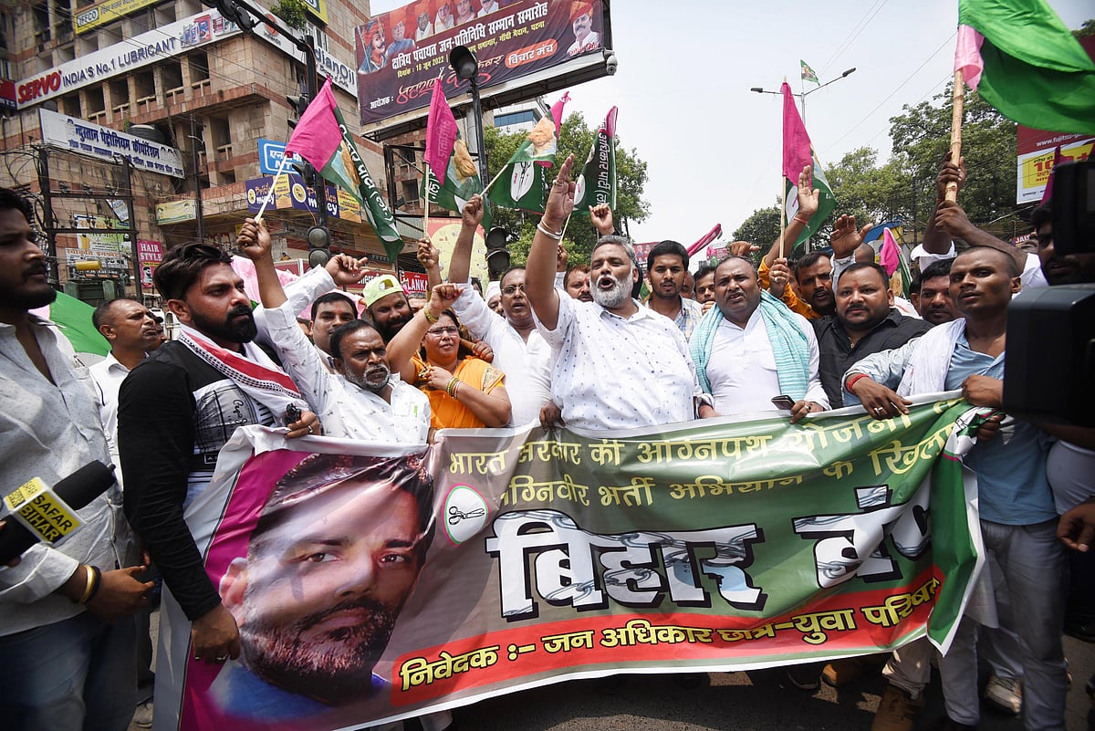 Agnipath protest: War of words breaks out between JDU and BJP in Bihar