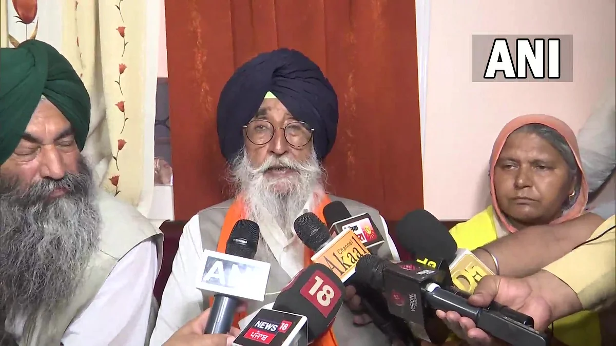 Simranjit Singh Mann of Shiromani Akali Dal (Amritsar) has won the Sangrur Lok Sabha bypoll | ANI