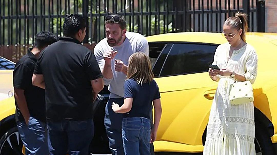 Ben Affleck's 10-year-old son bumps Rs 3.1 crore Lamborghini into BMW - here's what happened next