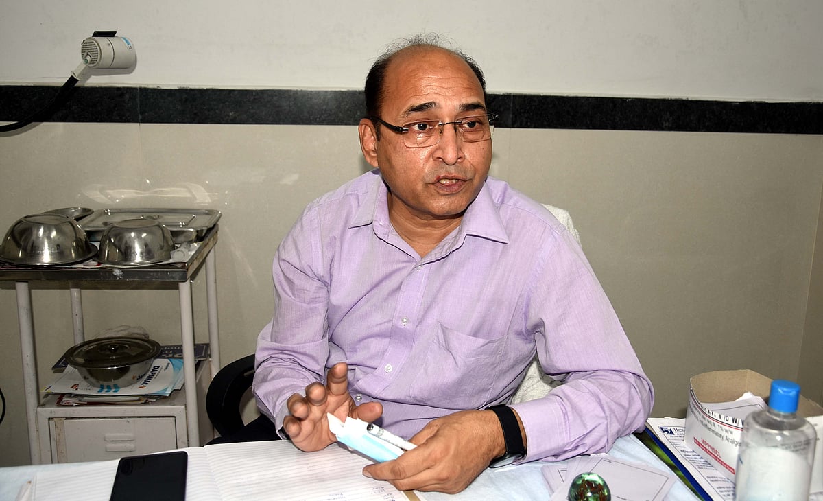 Dr Kailash Nath Katju Hospital medical superintendent Dr RP Patel. 