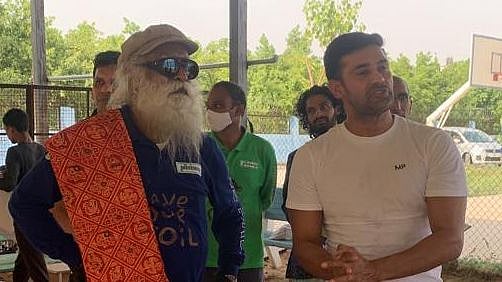 Sangram Singh joins Sadhguru's 'Save Soil' campaign