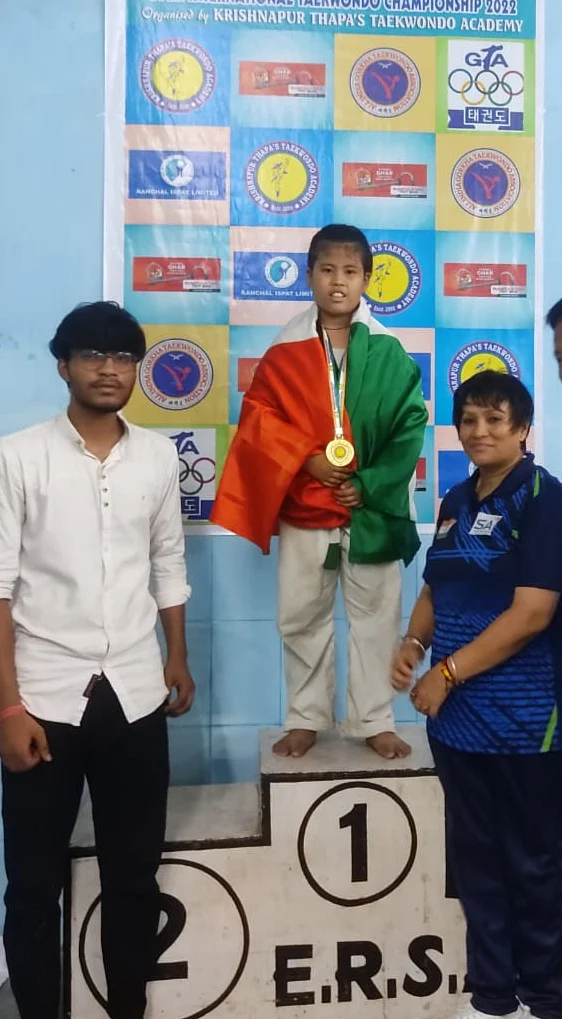 BHEL Taekwondo team won 6 gold, 3 silver and four bronze in the Indo-Bangladesh International Championship
