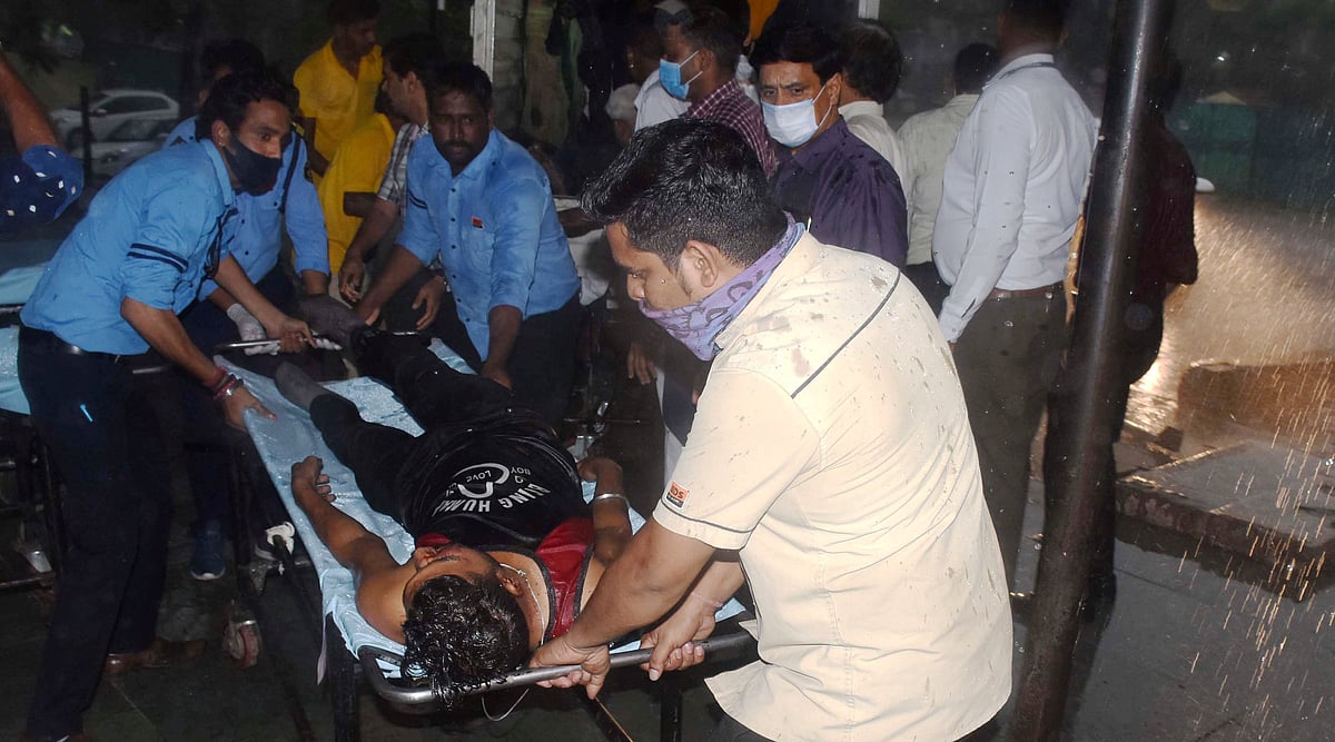 Indore Bus Mishap: Overtaking mini-truck at a very high speed caused the accident
