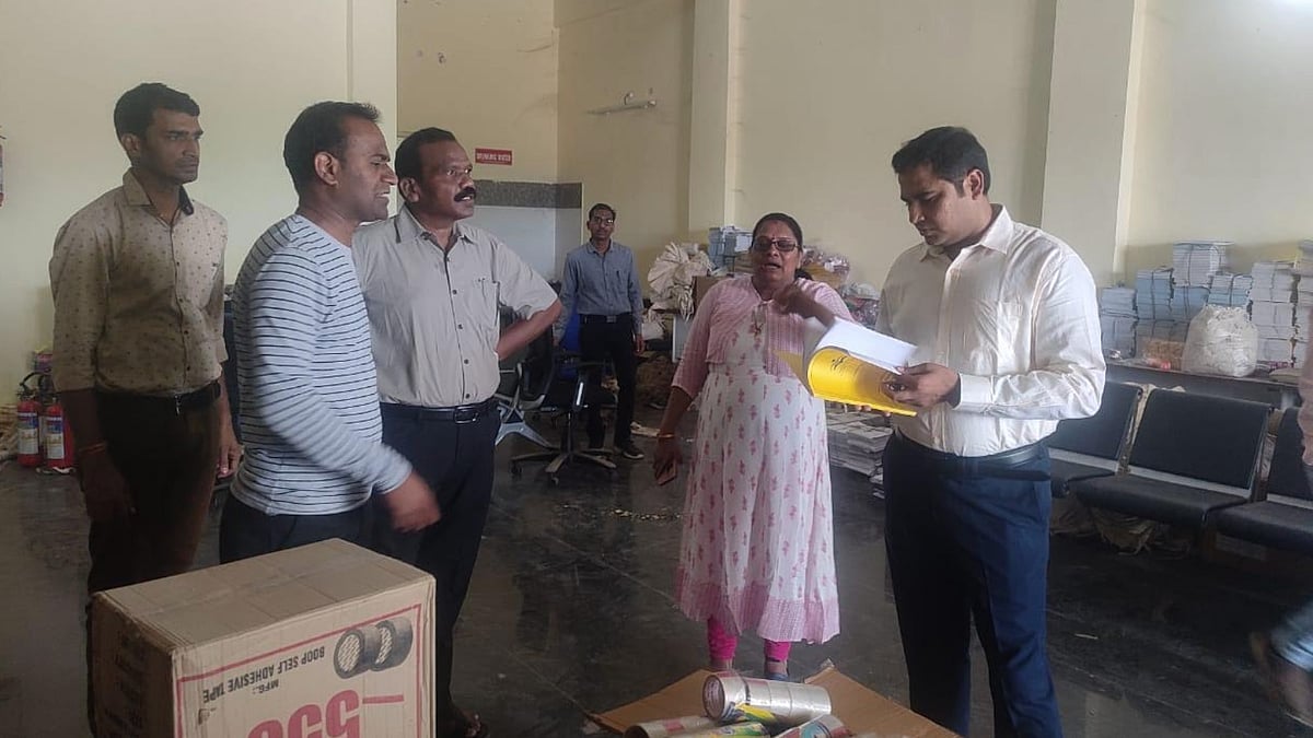 MP Poll Scroll: Strong room inspection conducted by the Election commission in Alirajpur