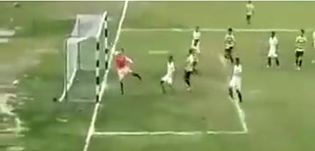 Watch Video: Uttarakhand's Ronaldo scores stunning solo goal from corner kick, leaves teammates in...