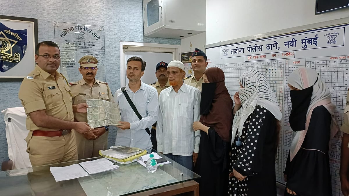 Navi Mumbai: Constables deposit accident victims’ belongings including Rs 4 lakh cash at police station, receive praise for honesty