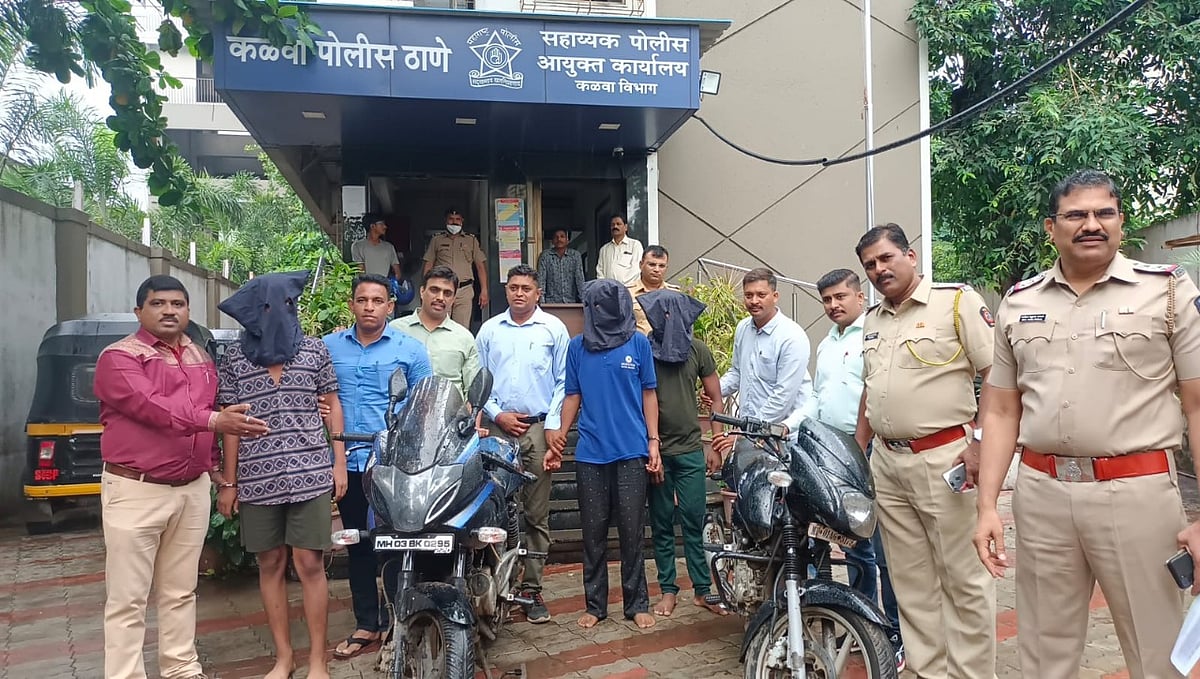 Thane: Kalwa police arrest three involved in five cases of robbery & chain snatching