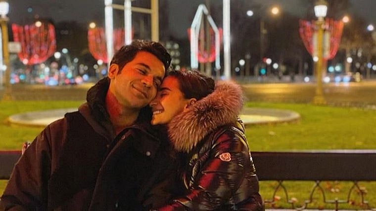 Rajkummar Rao shares adorable selfie with wife Patralekhaa - see photo