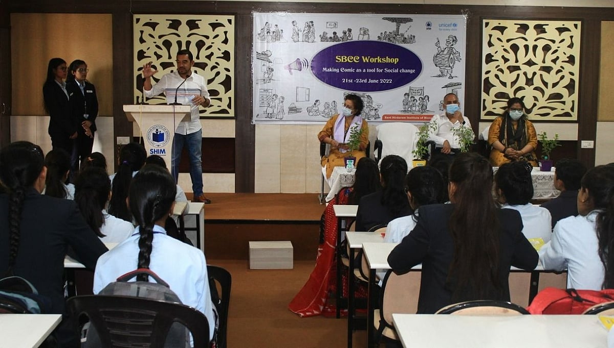 Sant Hirdaram Institute of Management holds workshop on comic making tool
