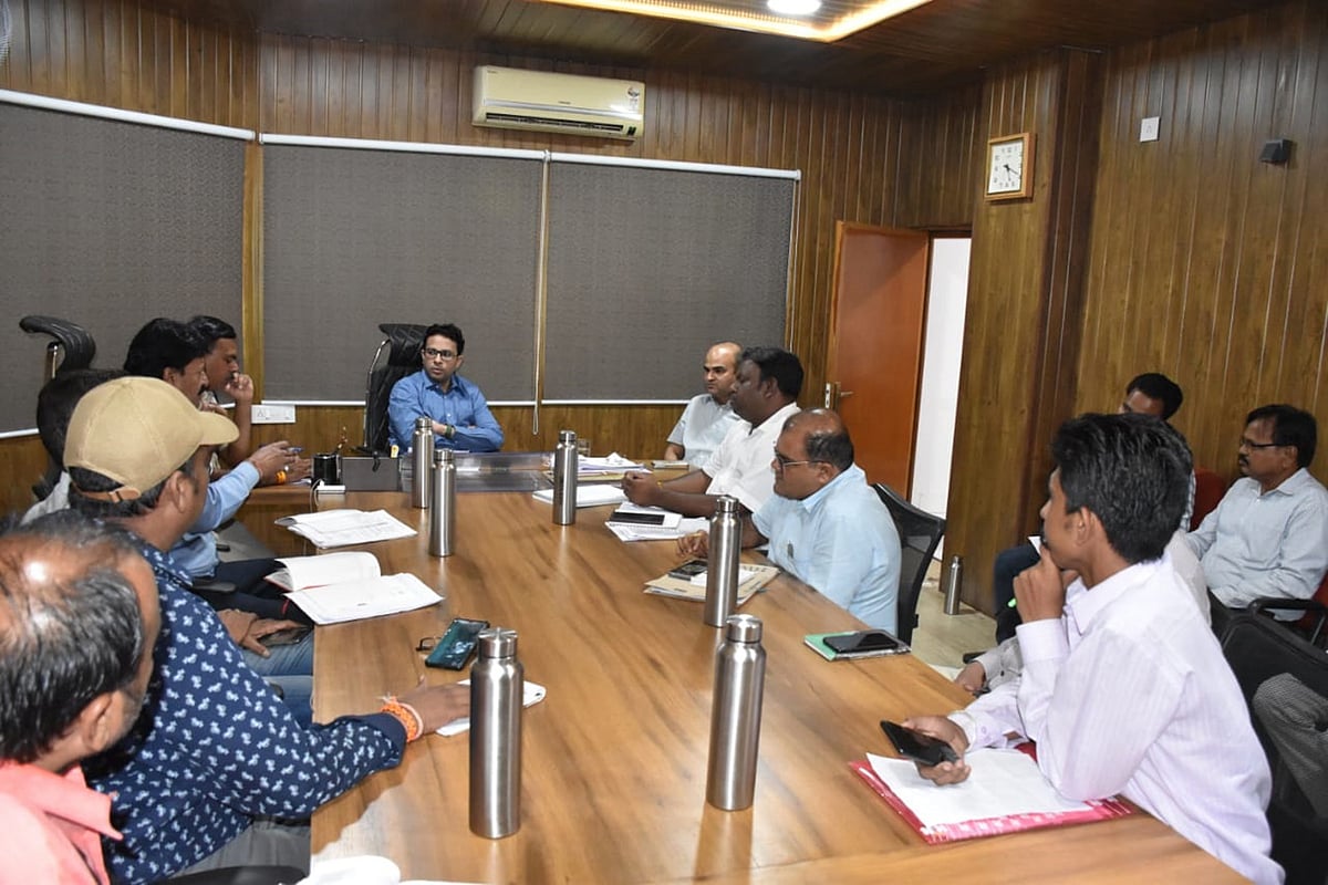 Flood Disaster Management Committee meeting conducted by commissioner

