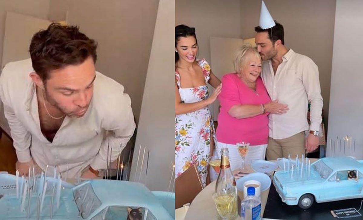 'Gossip Girl' star Ed Westwick brings in his 35th birthday with girlfriend Amy Jackson 