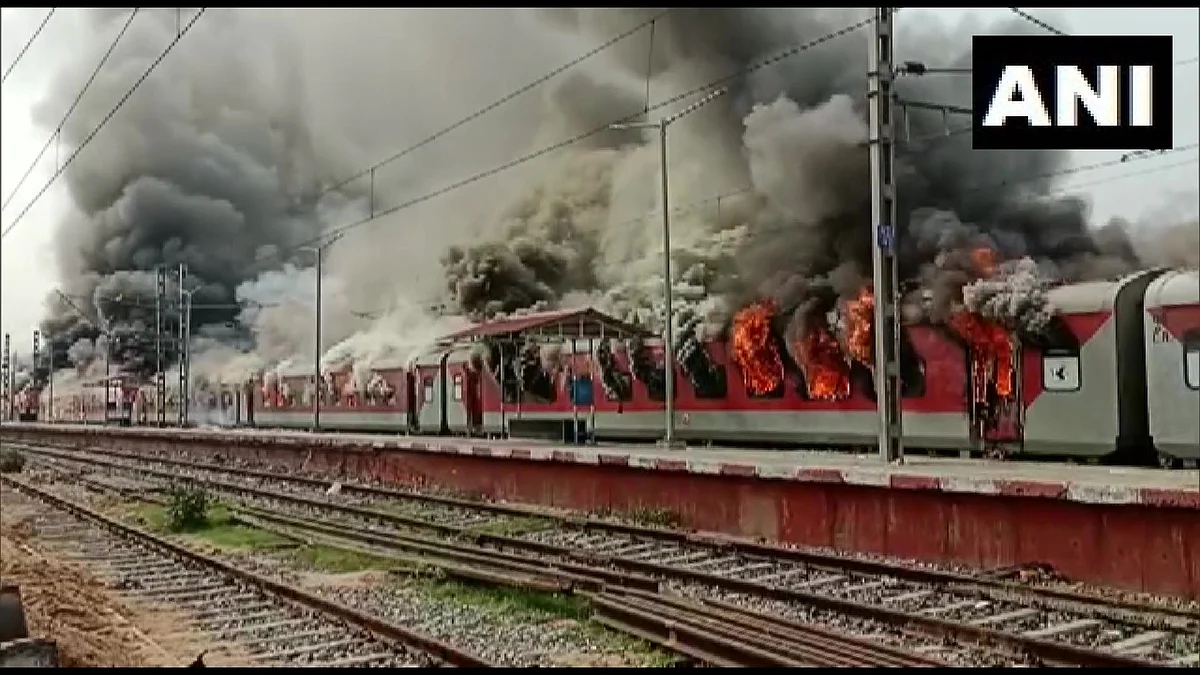 Indian Railways suffer Rs 259.44 crore loss due to agitations against Agnipath Scheme | ANI