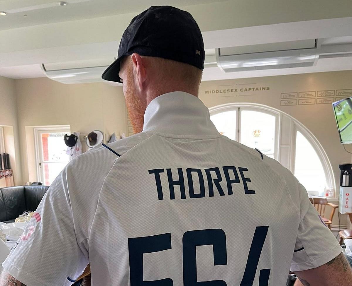 England captain Ben Stokes pays special tribute to hospitalised Graham Thorpe during New Zealand Test at Lord's