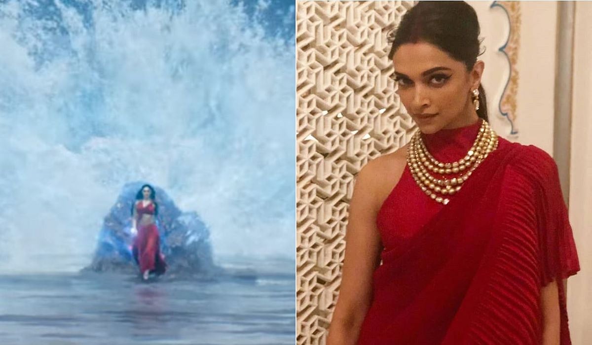 Is Deepika Padukone the lady in red in 'Brahmastra' trailer? Fans try to decode