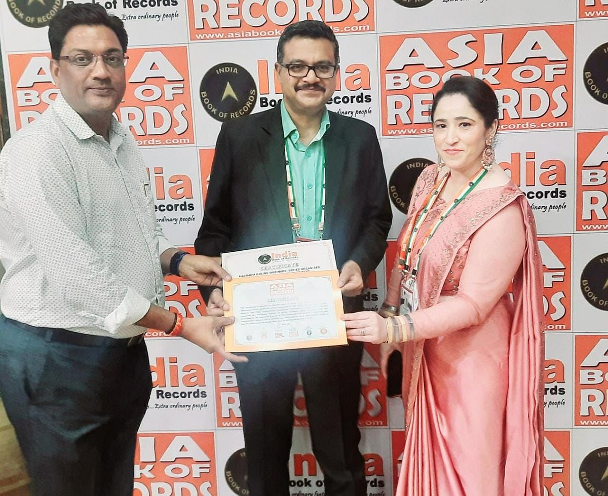 Narmadapuram: Child Conservation Foundation included in India Book of Records and Asia Book of Records