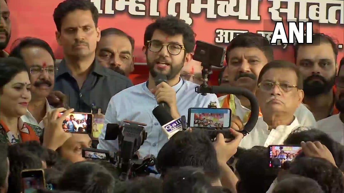 Many told us that Congress & NCP will betray us but our people betrayed us: Aaditya Thackeray  | ANI