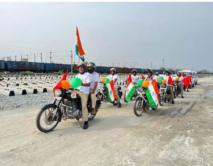 RPF celebrates Azadi Ka Amrit Mahotsav, flags off motorcycle rallies from 75 locations across country