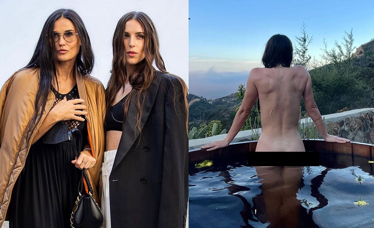 'Charlie's Angels' fame Demi Moore's daughter Scout Willis goes nude on her 31st birthday