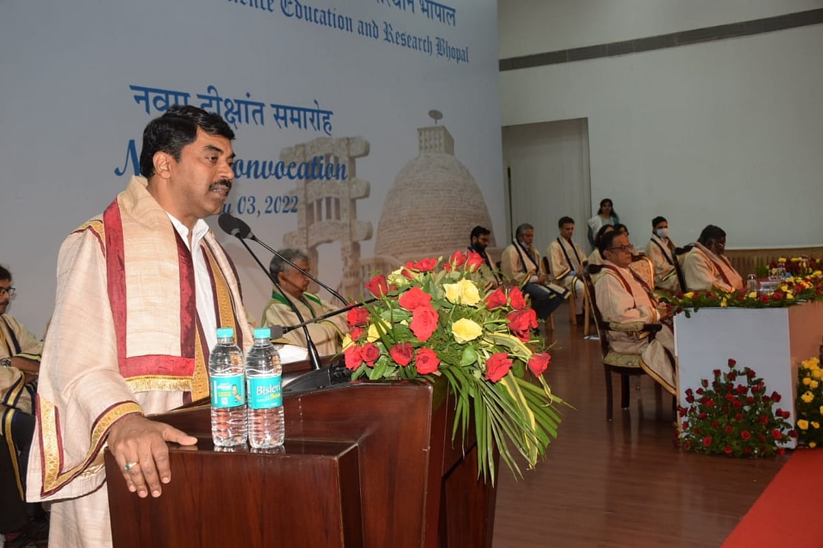 Ninth convocation of the Indian Institute of Science Education and Research was organised on Sunday