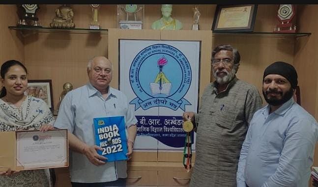 Indore: Ambedkar University enters record book for covid19-era academic excellence 