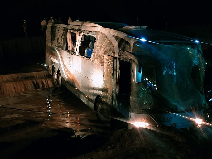 Afghanistan: 4 killed, 48 injured after bus overturns in Zabul province