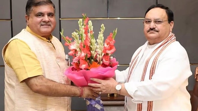JP Nadda appoints Mahendra Bhatt as new President of party's Uttarakhand unit